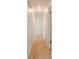 Hallway with hardwood floors at 4360 Se 58Th Pl, Ocala, FL 34480