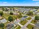 Aerial view showcasing this home nestled in a well-established community at 4219 Ne 33Rd Ave, Ocala, FL 34479