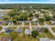 Neighborhood aerial view showcasing mature trees, well-manicured lawns and proximity to community amenities at 4219 Ne 33Rd Ave, Ocala, FL 34479