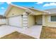 This beautiful single-story home features an attached garage and covered entryway at 4219 Ne 33Rd Ave, Ocala, FL 34479