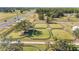 Aerial view of expansive equestrian property with arenas at 10555 W Highway 40, Ocala, FL 34482