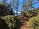 Scenic backyard view offering mature trees and glimpse of the lake beyond the greenery at 14830 Se 61St Street Rd, Ocklawaha, FL 32179