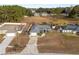 Aerial view showing house and surrounding neighborhood at 35 Teak Rd, Ocala, FL 34472