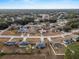 Aerial view of quiet suburban neighborhood at 35 Teak Rd, Ocala, FL 34472