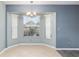 Bright dining area with bay window and chandelier at 35 Teak Rd, Ocala, FL 34472