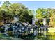 Stone Creek community entrance with water feature at 7066 Sw 91St Ct, Ocala, FL 34481