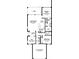 Detailed floor plan showcasing the layout of the house, including the bedrooms and living spaces at 7066 Sw 91St Ct, Ocala, FL 34481