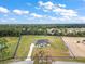 Aerial view of a single Gathering home on a large lot at 7403 Ne 22Nd Court Rd, Ocala, FL 34479