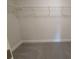 Walk-in closet with metal shelving, providing ample storage and organization at 8357 Sw 58Th Ave, Ocala, FL 34476