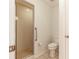 Bathroom with walk-in shower and toilet at 2444 Se 18Th Cir, Ocala, FL 34471