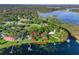 Lakefront lot with beautiful views and lush landscaping at 11754 Se 123Rd St, Belleview, FL 34420