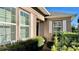 House exterior with tan siding, white shutters, and landscaping at 3642 Nw 55Th Cir, Ocala, FL 34482