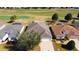 This aerial shot displays this home with an easy access to the community golf course at 16331 Sw 12Th Ter, Ocala, FL 34473