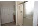 Bathroom featuring glass enclosed shower with tiled walls and a vanity at 6688 Sw 113Th Pl, Ocala, FL 34476