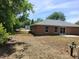View of back exterior and backyard, showing plenty of space at 3733 Se 137Th Street, Summerfield, FL 34491