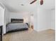 Spacious bedroom with hard floors, ceiling fan and a window at 965 Nw 73Rd Ter, Ocala, FL 34482