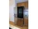 Stainless steel LG refrigerator with a built-in water dispenser and granite countertop at 4085 Sw 49Th Ave, Ocala, FL 34474