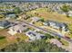 Aerial view of community, showing homes and golf course at 5226 Nw 21St Loop, Ocala, FL 34482