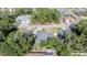 Aerial view showing house and surrounding properties at 8448 Se 161St St, Summerfield, FL 34491