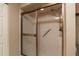 Shower with glass enclosure and grab bar at 8475 Sw 109Th Lane Rd, Ocala, FL 34481