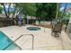 Relaxing hot tub near the community pool at 9537 Sw 53Rd Cir, Ocala, FL 34476