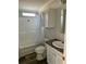 Clean bathroom, featuring a bathtub, toilet and vanity with granite countertop at 11625 Nw 20Th St, Ocala, FL 34482