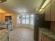 Eat-in kitchen with stainless steel appliances and corner window at 8968 Sw 116Th Place Rd, Ocala, FL 34481