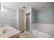 Bathroom with double vanity and shower/tub at 21 Fisher Trail Pass, Ocklawaha, FL 32179