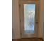 Elegant entry door featuring etched glass detail at 2840 Leicester Ter, The Villages, FL 32162