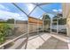 Enjoy the outdoors in this screened patio area at 2840 Leicester Ter, The Villages, FL 32162