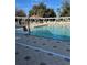 Inviting community swimming pool with pool lift at 2840 Leicester Ter, The Villages, FL 32162