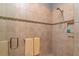 Large tiled shower with glass enclosure at 9257 Sw 94Th Loop, Ocala, FL 34481