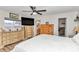 Large main bedroom with a king-size bed and walk-in closet at 11245 Sw 63Rd Terrace Rd, Ocala, FL 34476