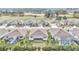 Aerial view of homes with pools and screened lanais at 8729 Sw 61St Loop, Ocala, FL 34481