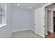 Small office with light blue walls and wood flooring at 8729 Sw 61St Loop, Ocala, FL 34481