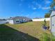 Large backyard with shed and plenty of space for outdoor activities at 12495 Se 102Nd Ave, Belleview, FL 34420