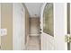 View of an entryway with tiled floors and a coat closet at 3720 Se 24Th St, Ocala, FL 34471