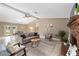 Open living room with a neutral color scheme and hardwood floors at 3720 Se 24Th St, Ocala, FL 34471