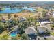 Aerial view of condo community with lake and golf course views at 506 Fairways Cir # B, Ocala, FL 34472