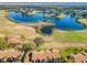 Aerial view of community near lake and golf course at 506 Fairways Cir # B, Ocala, FL 34472