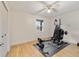 Home gym with a multi-functional weight machine at 6292 Se 87Th St, Ocala, FL 34472