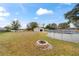 Large backyard with above ground pool, shed, and fire pit at 6292 Se 87Th St, Ocala, FL 34472