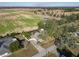 Aerial view of property showcasing pool and surrounding landscape at 21343 Sw Plantation St, Dunnellon, FL 34431