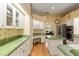 View of kitchen with island and stainless steel appliances at 2215 Se Spring Hill Ct, Ocala, FL 34471