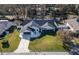 Bird's eye view of a house and surrounding neighborhood at 4216 Se 7Th Pl, Ocala, FL 34471