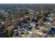 Wide aerial view showcasing the home's location and neighborhood at 4216 Se 7Th Pl, Ocala, FL 34471