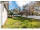 Large backyard with shed and privacy fence at 4216 Se 7Th Pl, Ocala, FL 34471