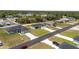 Aerial view of new homes showcases the layout of this residential community at 4393 Sw 169 Lane Rd, Ocala, FL 34473