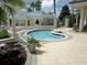 Community spa pool and patio area at 8852 Se 119Th St, Summerfield, FL 34491