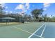 Community tennis and basketball court providing recreational activities for residents at 9625 Sw 207Th Cir, Dunnellon, FL 34431